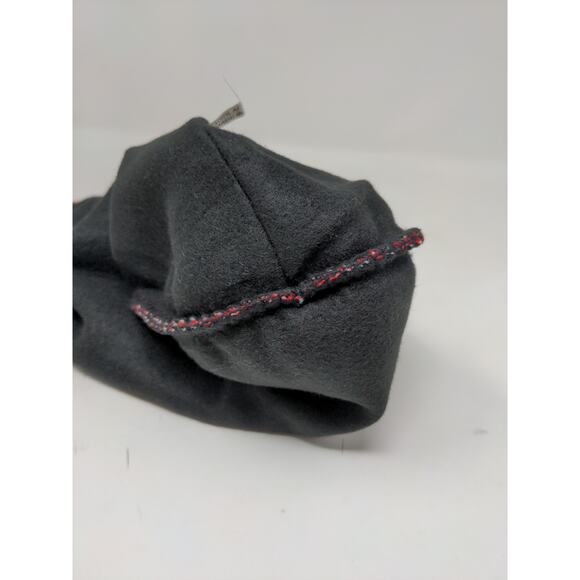 Miami Florida Beanie Hat 100% Acrylic Red & White W/Pom Pom and Strings - Picture 11 of 11